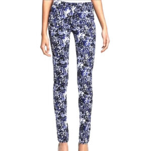 Joe's Jeans Skinny Fit Electric Blue Pop Art 0